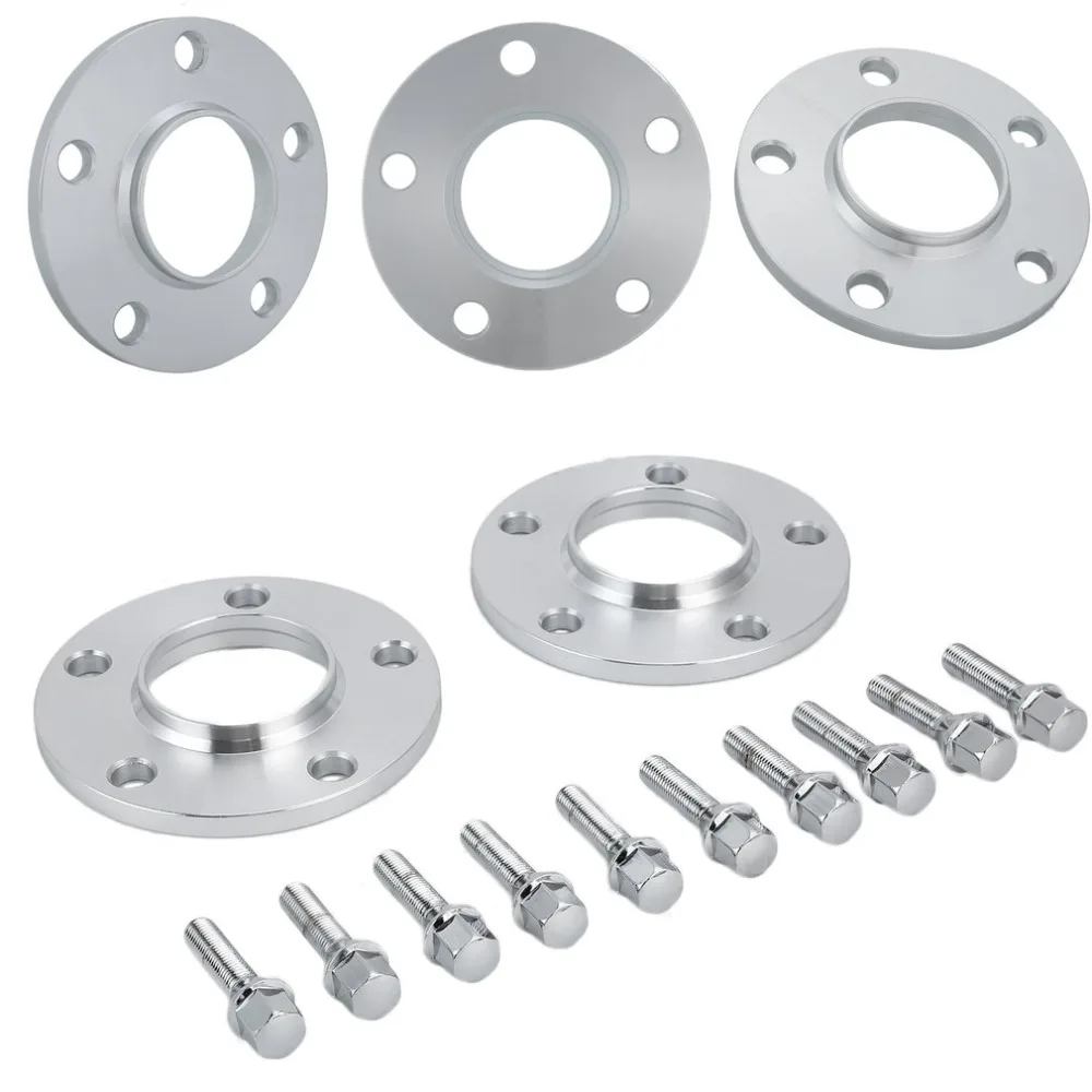 

2pcs Auto Cars Parts 10mm Hubcentric 5 Holes Wheel Spacers Adapters Kit Replacement For BMW Vehicles Accessories