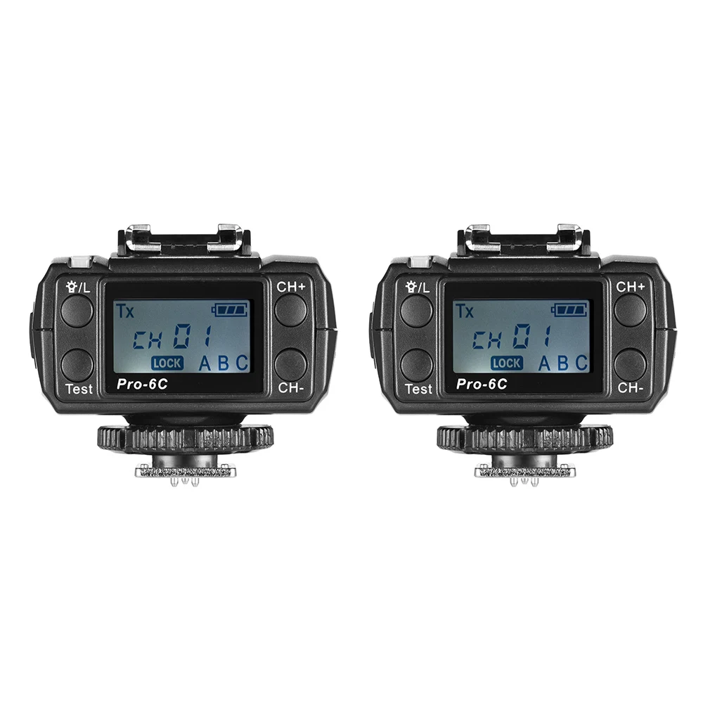 Youpro Pro-6C 2,4G беспроводной E-TTL триггер вспышки 1/8000 S HSS передатчик приемник спуска затвора для Canon EOS DSLR камеры