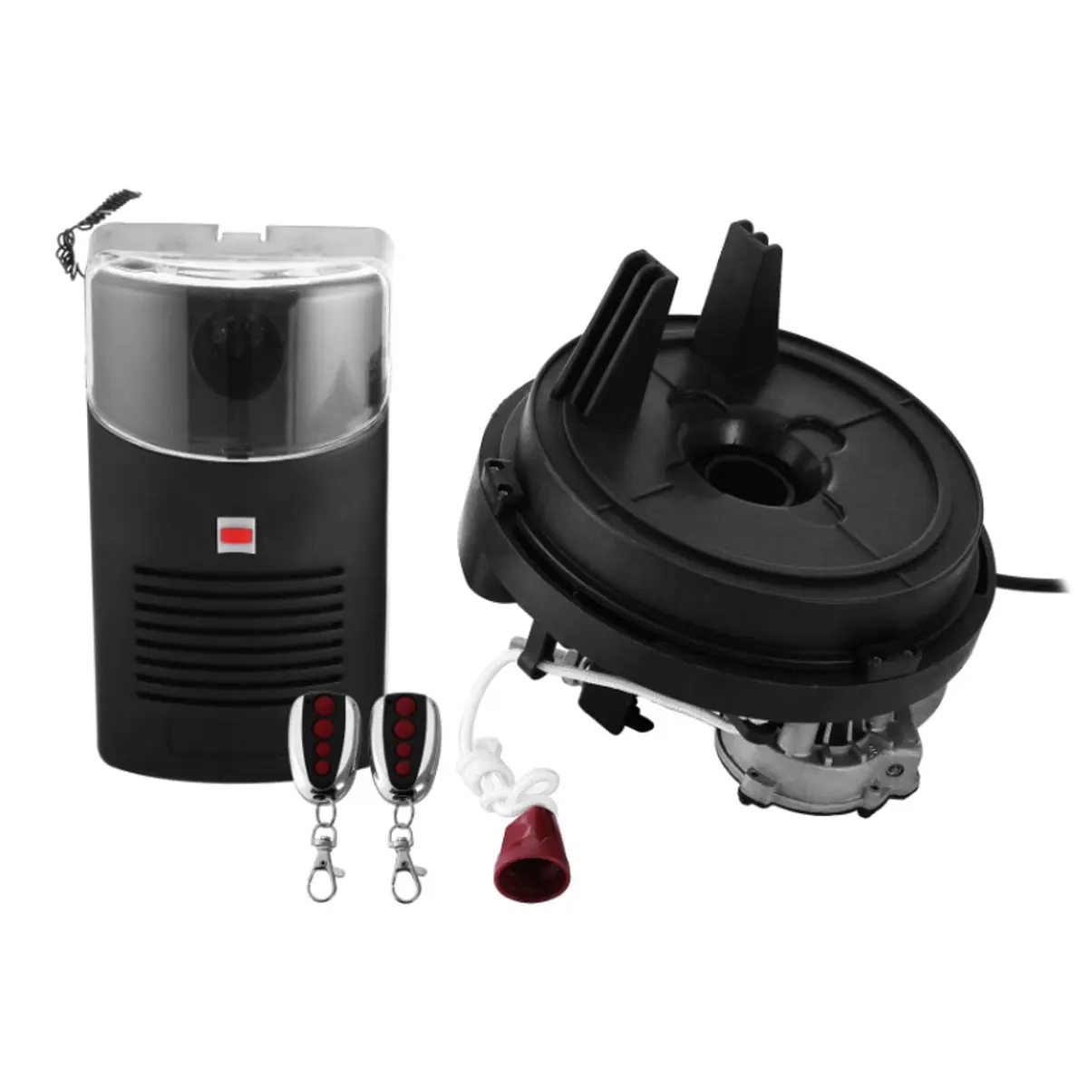 NEW 80W 433MHZ 250N Remote Garage Roller Door Opener Motor Rolling Gate Auto