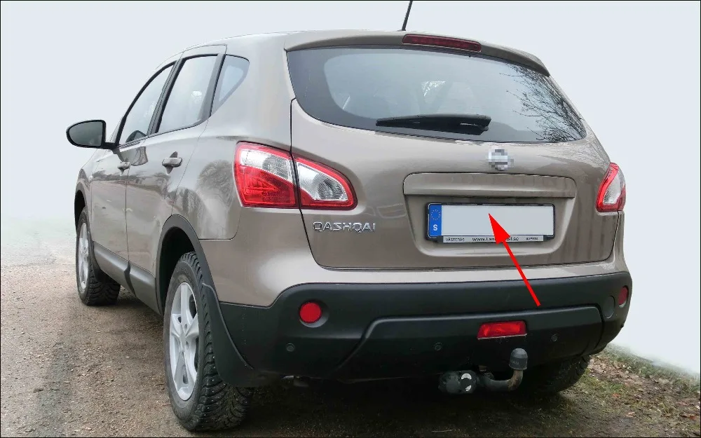 AUTONET HD камера заднего вида ночного видения для Nissan Qashqai J10 2006~ 2013 CCD/камера парковки/камера номерного знака