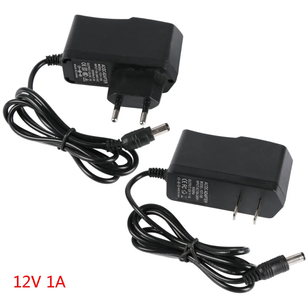 

AC 100-240V Power Supply DC4.2-12V 1A Charger Adapter US EU Plug Converter Charger for Camera BZ