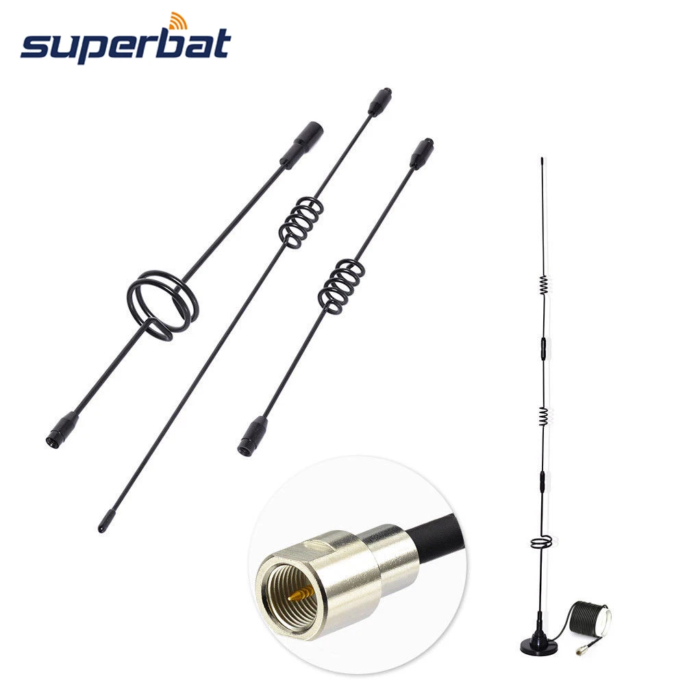 

Superbat 10dbi 820-2170MHz Aerial 3G GSM UMTS HSUPA Magnetic Car 3G Antenna FME Connector Booster 3M for GSM/3G Devices Wireless