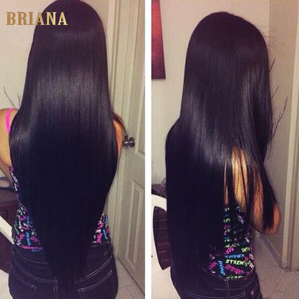 Cheap 1 Bundle Of Brazilian Straight Hair 7A Mink Brazilian Virgin Hair Straight Brazillian Straight Hair Mi Lisa Virgin Hair