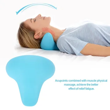

Portable Cervical Spine Massage Pillow Acupressure Neck Shoulder Pillow Massager
