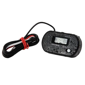Online RL-HM025R RPM Indicator Engine Counter For 2/4 Stroke Gasoline Engine Paramotor Engine Lawn Mower Pit Bike Marine Chainsaw