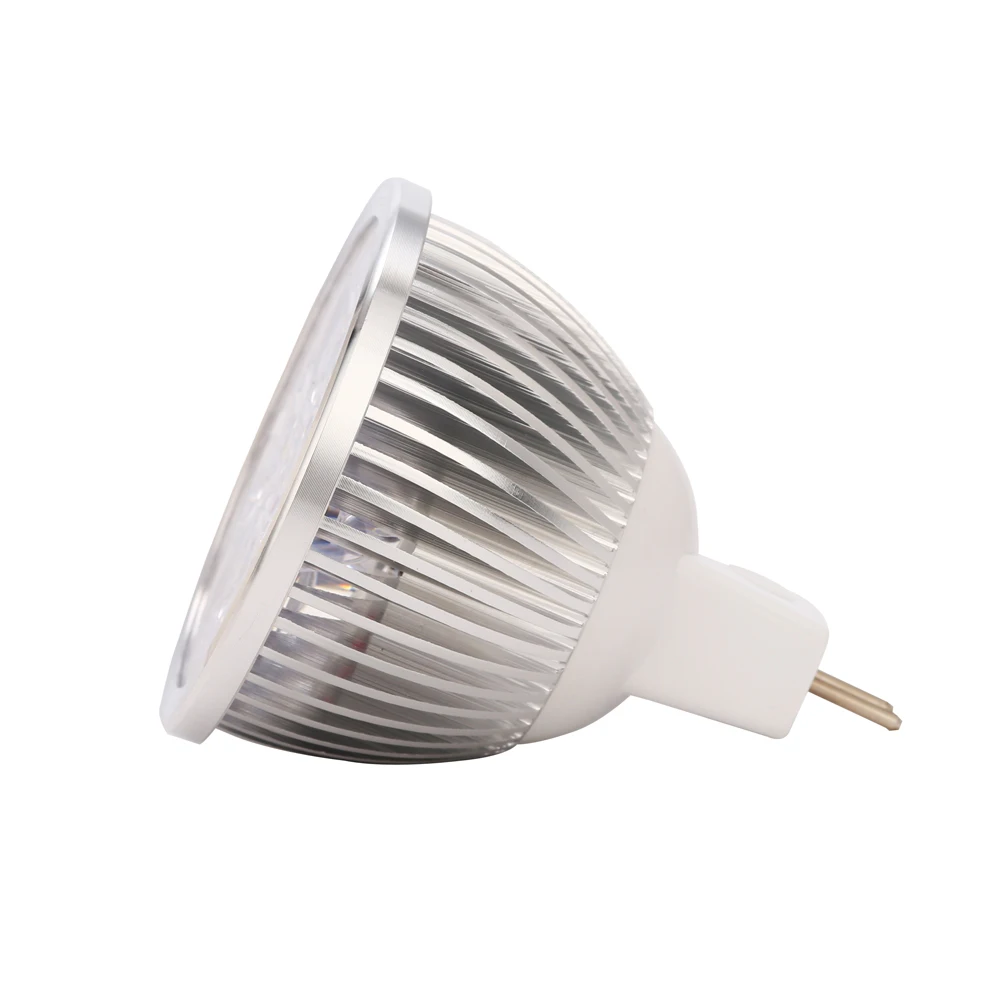 4 шт. точечный светодиодный свет 4 Вт MR16 DC 12 V Светодиодный лампа теплый белый прожектор
