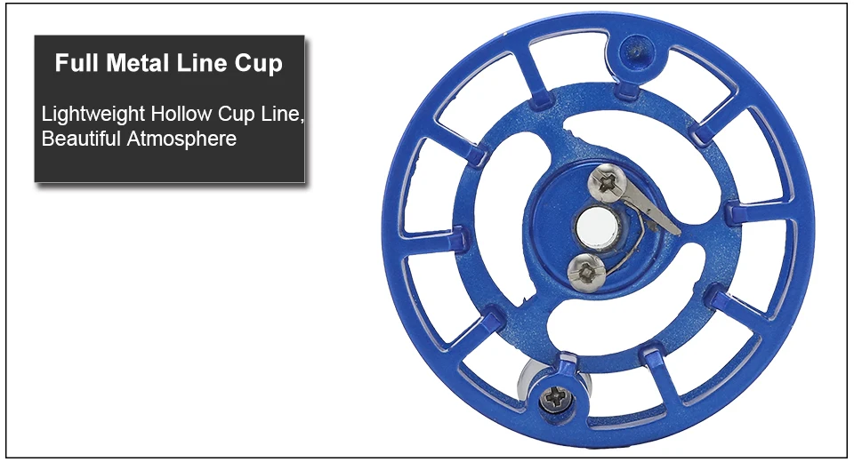 K8356 Full Metal Ultra-light Former Ice Fishing Reels Gear Ratio 11 Right Hand Fly Fishing Reel CNC Machined Aluminum 5 Colors (12)