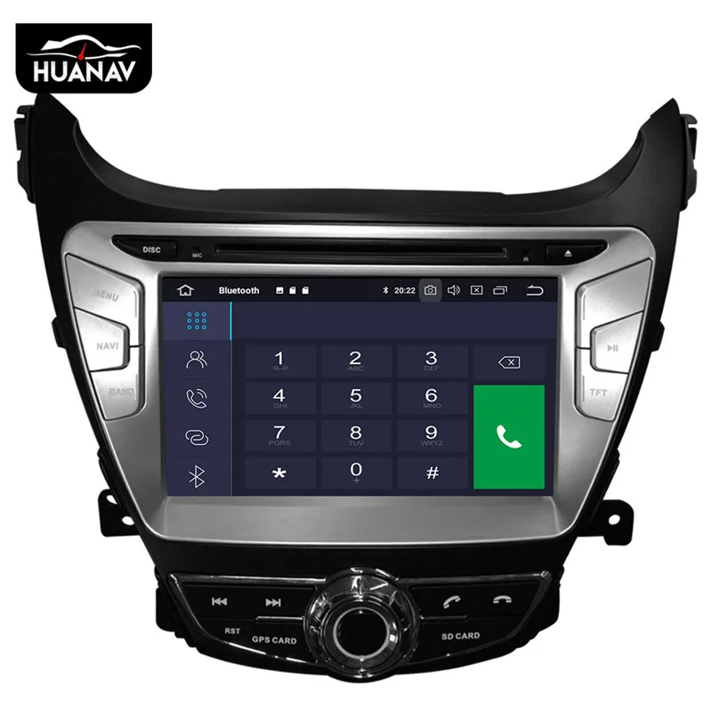 Cheap Android 9.0 Car DVD Player For Hyundai Elantra(MD)2011 2012 2013 Avante Car radio player GPS navigation 2din 8