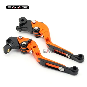 

Brake Clutch Levers For KTM 690 DUKE /SMC-R/ Enduro R Motorcycle CNC Adjustable Foldable Extendable Orange