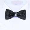 New bow tie crystal bling butterfly knot  for men wedding banquet feast club party bridegroom shinning ► Photo 3/6