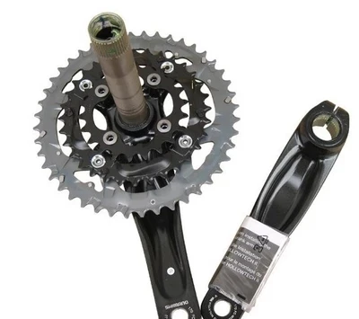 SHIMANO Deore FC-M590 шатуны 3*9s 27S MTB велосипед Звездочка M590 с BB51