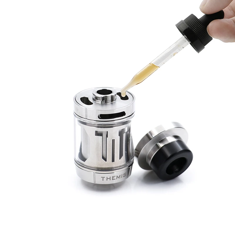 Просвет Digiflavor Themis RTA 5 мл/2 мл двойной/одинарная катушка строит палубу утечки