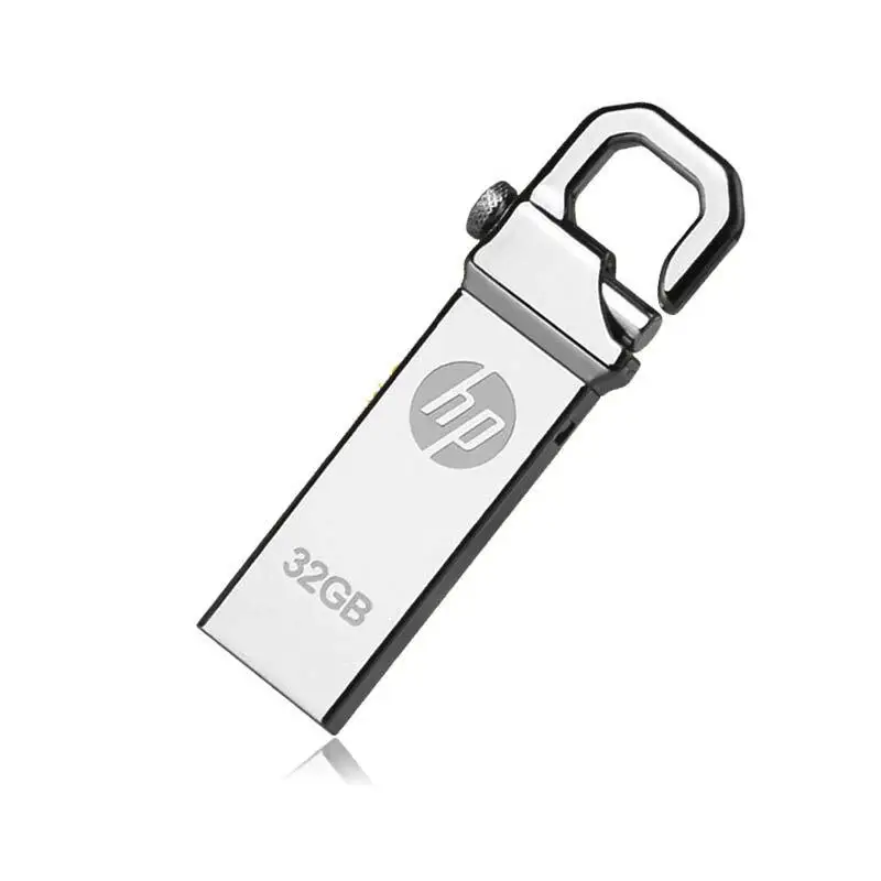 Hp флеш накопитель U диск 32 Гб V250W металлическая ручка мини 16 Водонепроницаемая