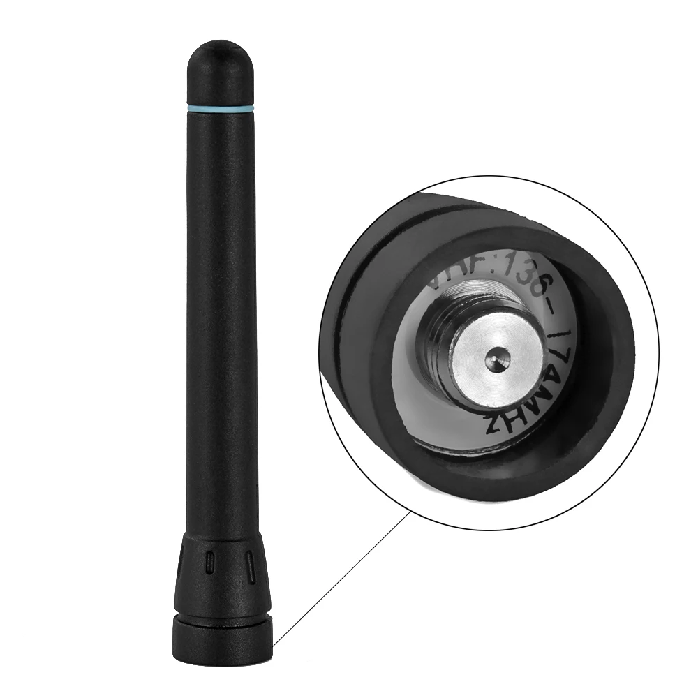 

VHF 136-174 MHz Stubby Antenna For ICOM Radio F11 F3011 F14 F3021 F3161 F70 F30GT Two Way Radio