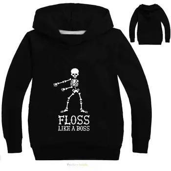 

DLF 2-16Y 2019 Hot Game Floss Like Boss Hoodies Enfant Fashion Cartoon Printed Hooded Kids Sweatshirt Casual Streetwear Clothes