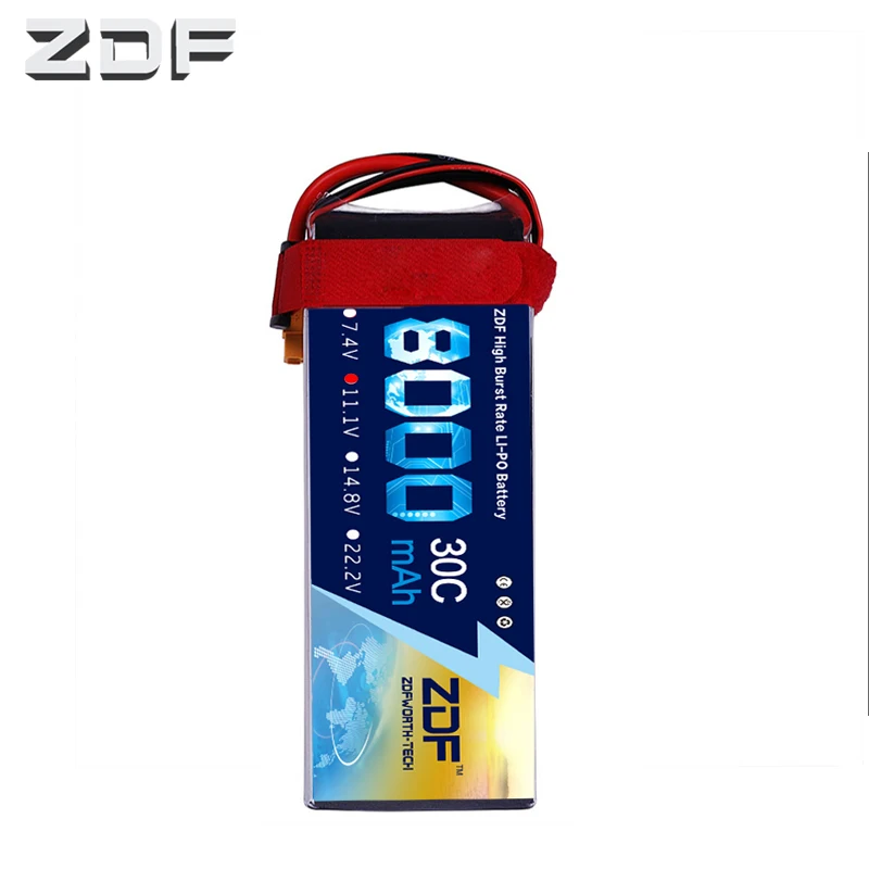 2018 ZDF хорошее качество 11 1 V 3S 8000MAH 30C 60C Lipo батарея RC AKKU Bateria для самолета вертолета