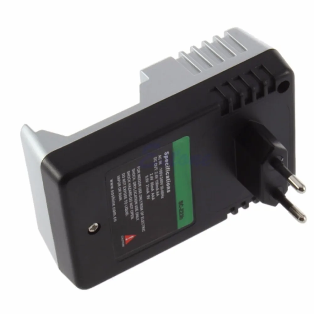 

1 PC Black Home Travel Wall Charger for AA AAA 2A 3A 9V 6F22 NI-MH NI-CD Battery Batteries