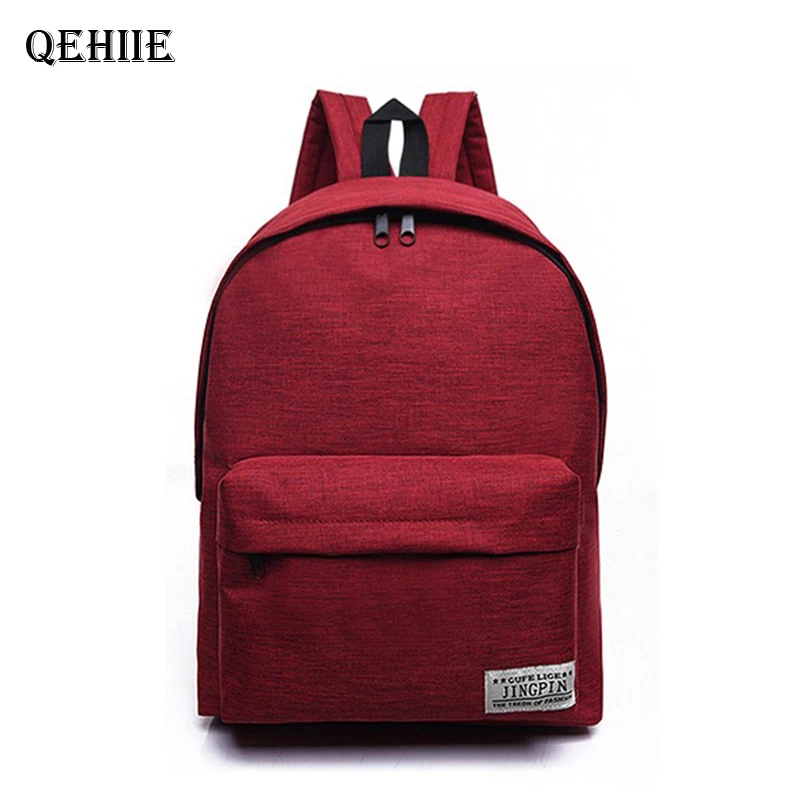 

Casual Small Backpack High Quality Oxford Bookbag Men And Women Travel Backpack Purse 2018 Fashion School Bags For Teenage Girls