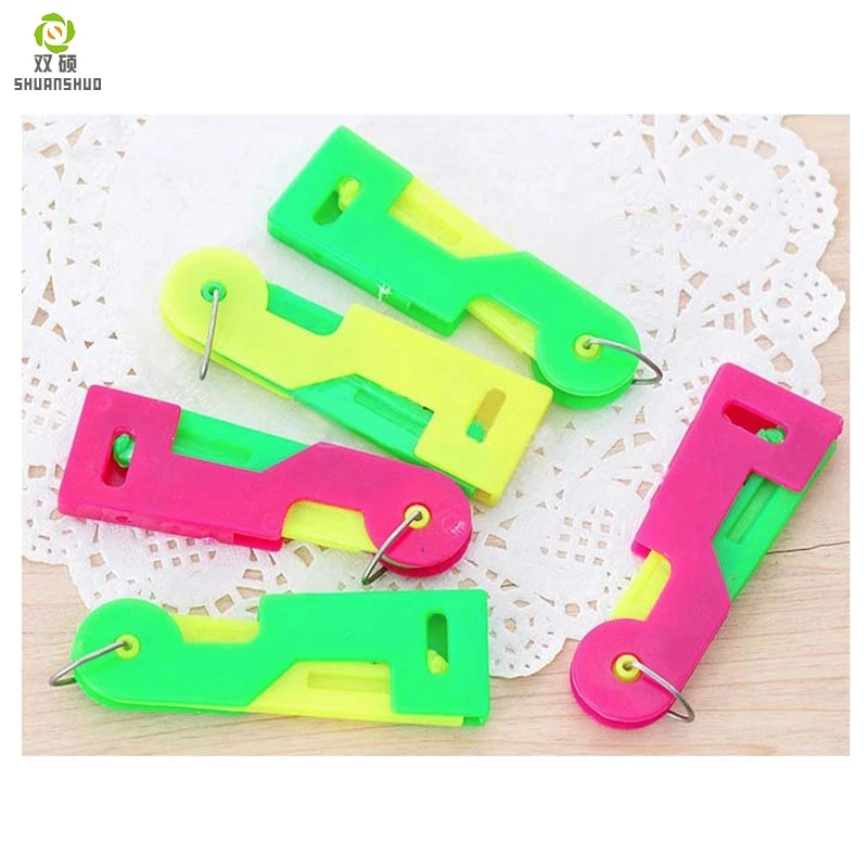 

10pcs/lot Automatic Use Easy sewing needle guiding device threader