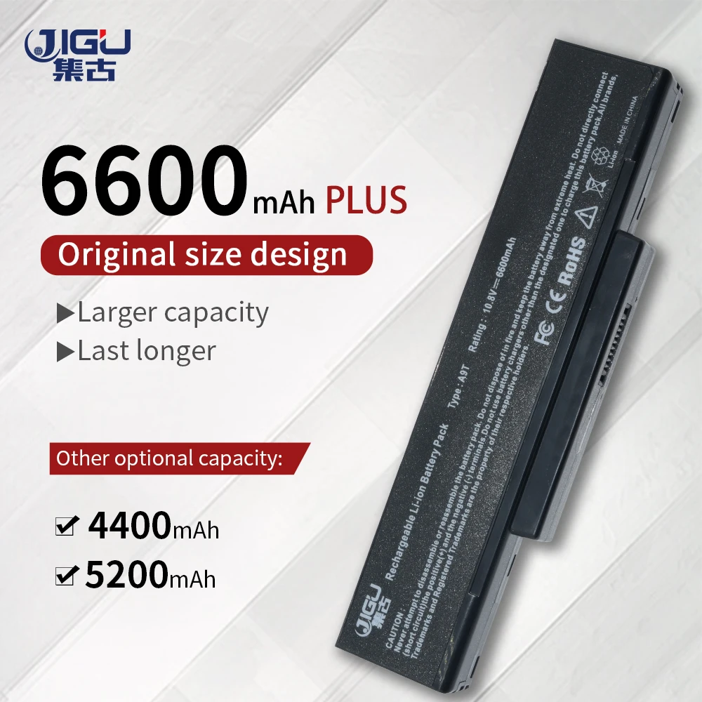 Goedkoop Jigu Nieuwe Laptop Batterij Voor Asus F3 Serie F3E F3F F3H F3J F3Ja F3Jc F3JF F3Jm F3Jp F3Jr F3Jv F3Ka f3Ke F3L F3M F3P F3Q F3Sa