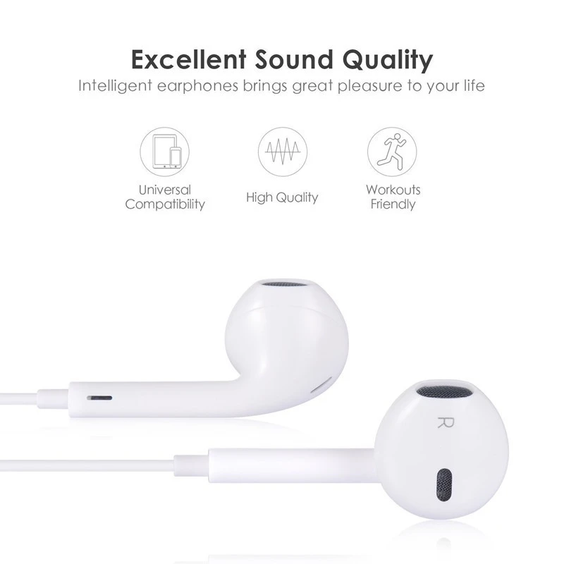 I Phone Bluetooth наушники в ухо для i X XR XS Max 8 7 с микрофоном ушной телефон|Наушники и