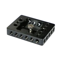 camvate dslr CAMVATE 1/4" & 3/8" מפרסם יוניברסל גבינות פלייט מצלמת baseplate עבור אבזרי צילום מצלמת C1578 Rig קייג מצלמת DSLR (1)