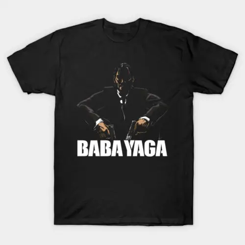 John Wick Baba Yaga Black T-Shirt For Fans Cartoon t shirt men Unisex New Fashion tshirt free shipping top ajax 2018 funny | Мужская