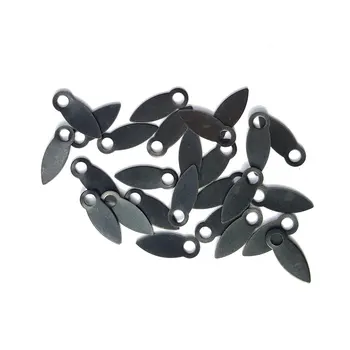 

100Pcs/Bag Prong Metal Sheet Home For Festival Photo Frame Decor Accessory Embellishments for Scrapbooking Black