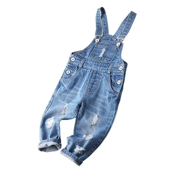 

Baby Jumpsuit cute jeans baby clothes pure cotton newborn crawl clothes