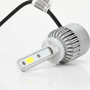 

2 X 880/881/H27 S2 LED Car Headlight Bulb 36W 3600LM 9V-36V IP68 Waterproof 6000K Cold White 200M Light Range 360 Degree Beam