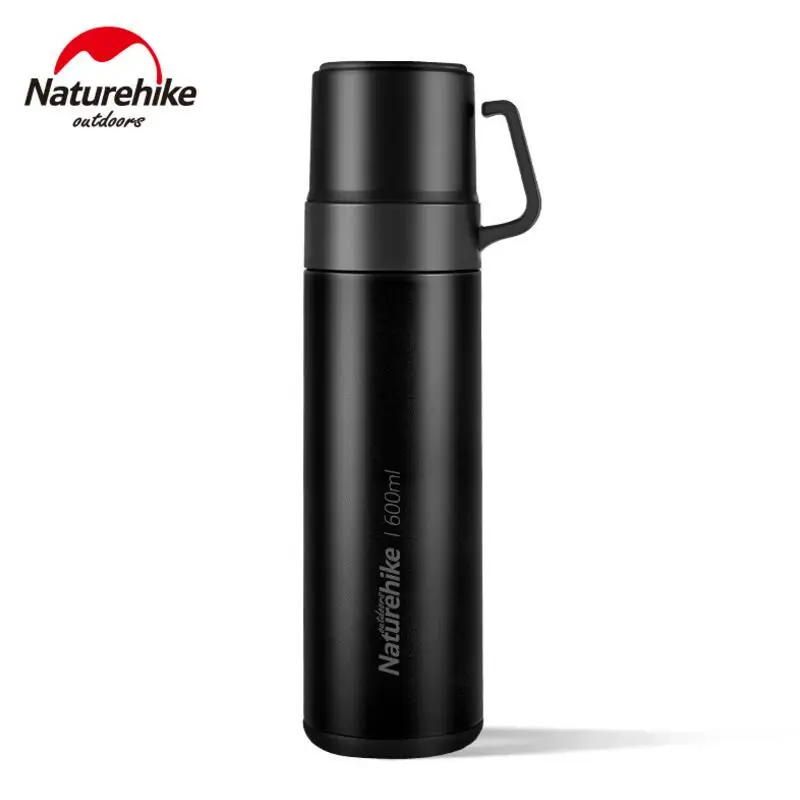 Naturehike Acero inoxidable recipiente de agua Thermos camping senderismo viajes botella 650 ml vacío aislado utensilio