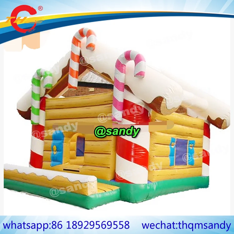 

free air ship to door,Christmas crutches inflatable bouncer castle,xmas inflatable moonwalk bouncy bounce house,jumping bed