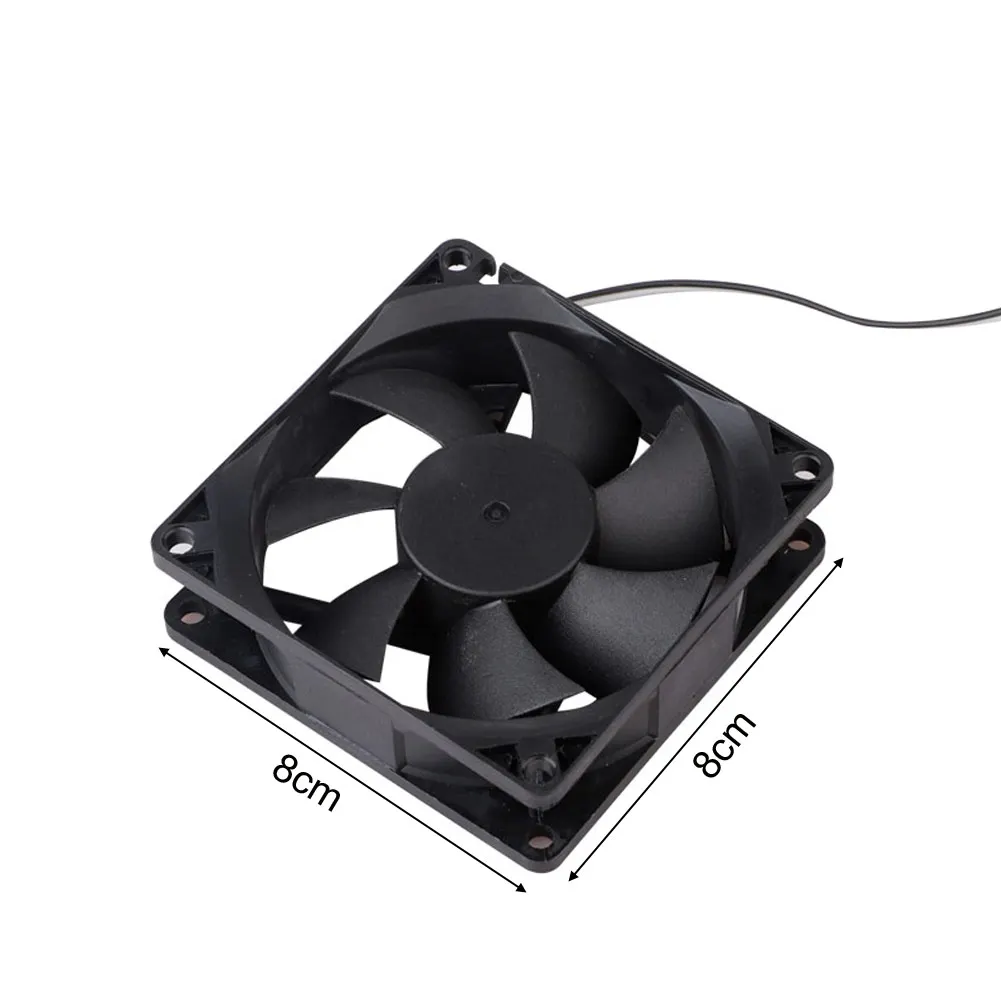 5V 80mm Computer Cooling Fan Portable USB Cooler Small PC CPU Cooling Computer Components Cooling Accessories 80*80*10mm