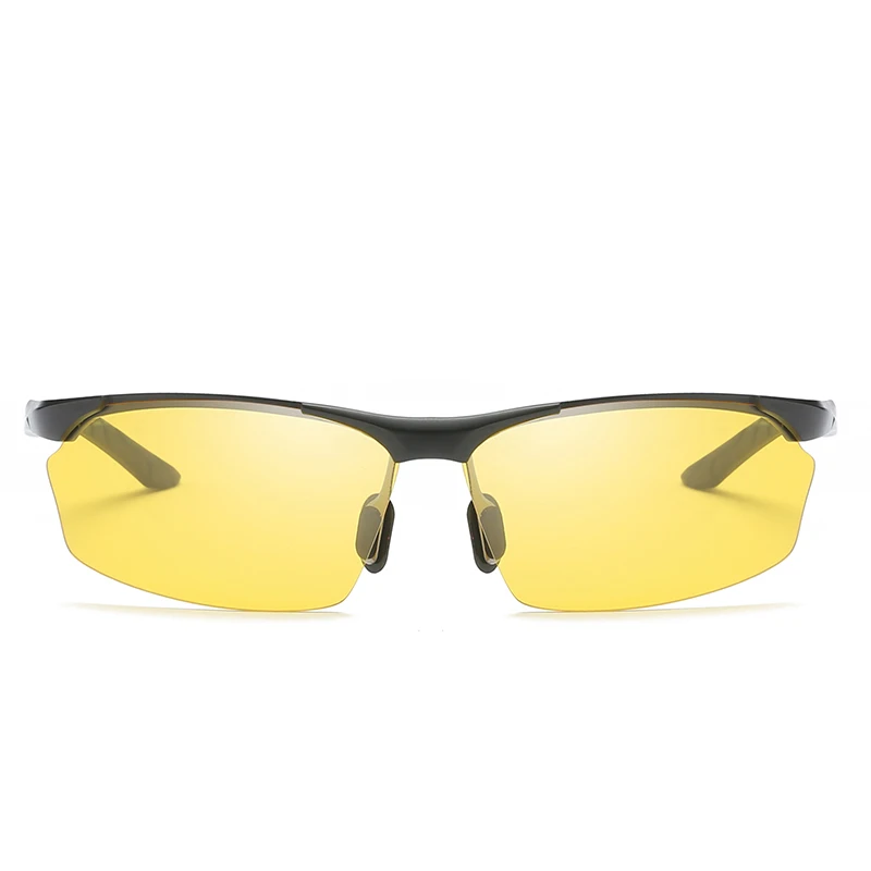 YSO очки ночного видения мужские алюминиевые магниевые поляризованные очки ночного видения для вождения автомобиля Рыбалка антибликовые 8513