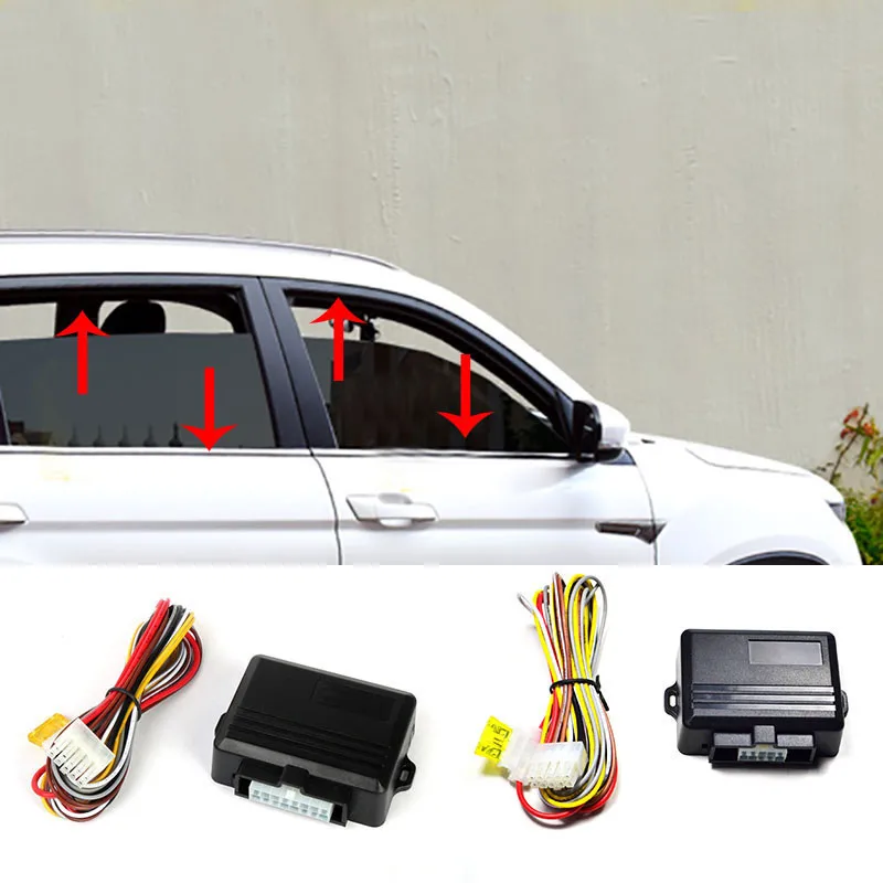 

DC 10V-16V Car Power Window Roll up Closer for Universal Auto Superminiature Mainframe for 2 Doors / 4 Doors