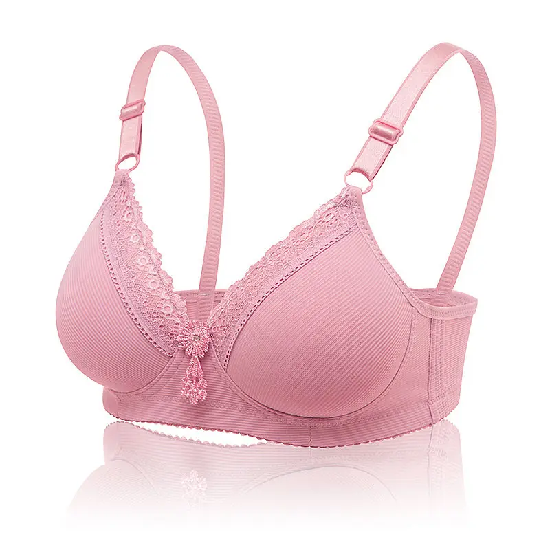 

Women Super Push Up Seamless wirefree Bra Adjustable Girls soid Lingerie Bra 8 Colors Cup Strappy Women's Bras underwear 0318
