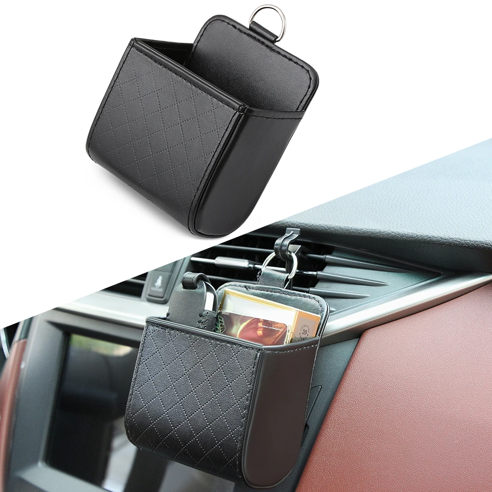 

Universal Car Air Outlet Storage Bag for Nissan TIIDA X-TRAIL Qashqai Skoda Octavia Fabia Renault Clio IX35 Ford Focus
