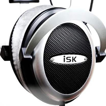 Оригинальные полуоткрытые наушники ISK HF2010 Hi Fi стерео студийные
