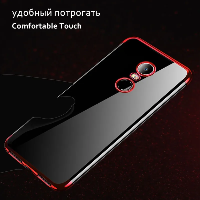 WeeYRN Xiaomi Redmi Note 4X Роскошные силиконовый чехол чехлы на Сяоми ксиоми Редми Ноут 4Х 4 прозрачный мягкое покрытие чехол на Xiaomi Redmi Note 4 4X полное покрытие