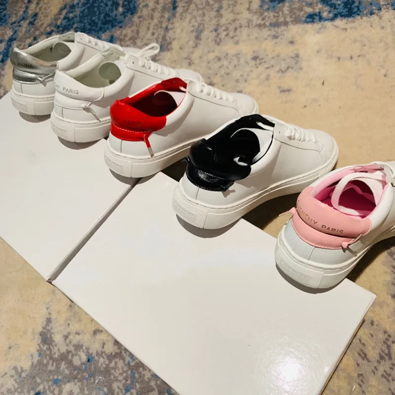 

Women's shoes wholesale 2019 New Genuine Leather flat-sole straps for students leisure small white shoes