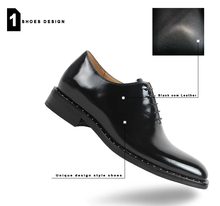 Новинка Vikeduo классические черные мужские туфли-оксфорды на плоской подошве ручной работы натуральная коровья кожа на шнуровке роскошный формальный дизайн