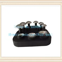 Высококачественные инструменты для изготовления ювелирных изделий куполообразный блок Dapping набор пробойников 6 шт