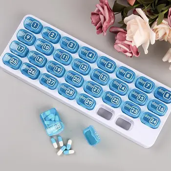 

High Quality Storage Box Medicine Pill Box Tablet Dispenser Weekly Storage Case Pill Organizer Storage Box