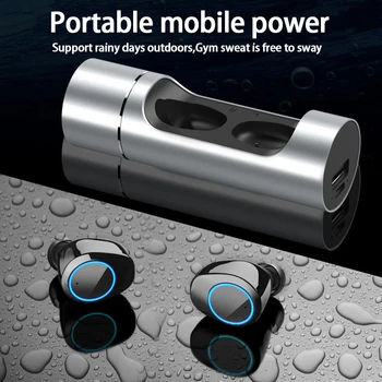 

YTOM TK1 TWS Bluetooth 5.0 Earphone Wireless Headphones Earbuds Super Bass Real Stereo headset With Mic for apple xiaomi Android