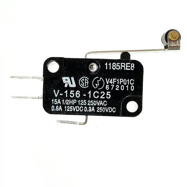 Wendao V-156-1C25  Micro Switch Long Hinge Roller Lever Stroke Limit Switches 10pcs