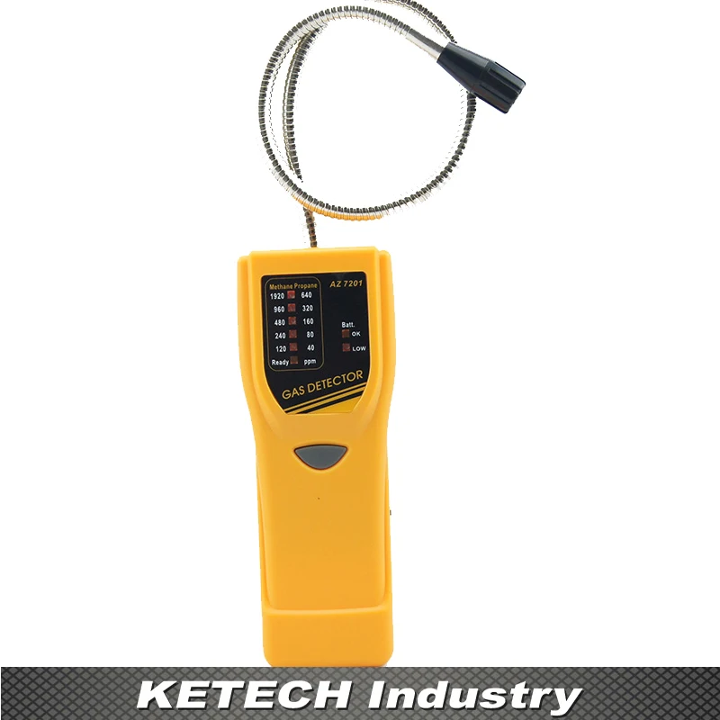 Сигнализация обнаружения газа детектор горючих газов метана AZ 7201|methane detector|combustible