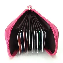 

Rfid Blocking Mens Womens Genuine Leather Credit Card Case Business Bank Card Holder Organizer Purse Cowhide Mini Money bag