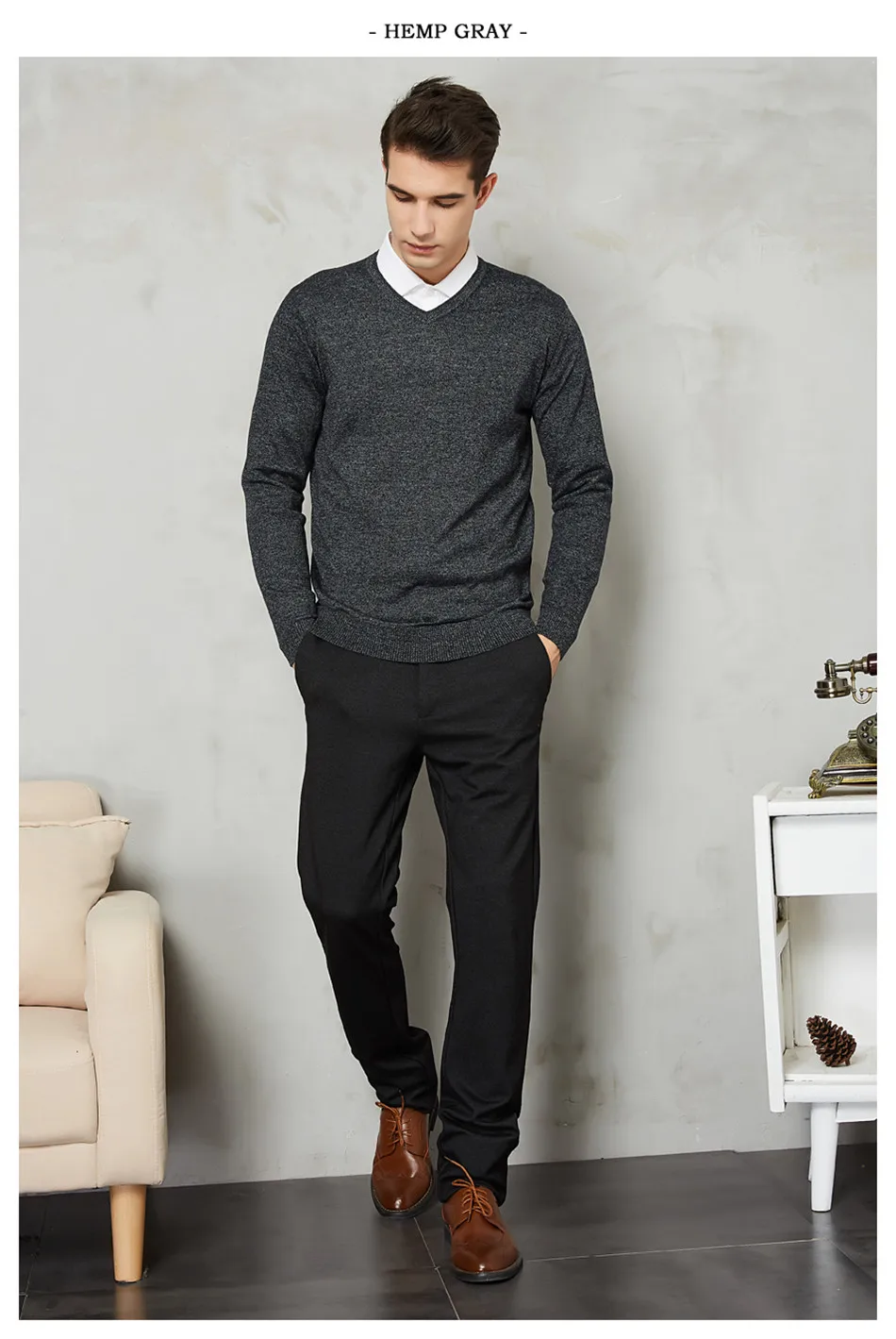 14Colors MuLS 2019 Spring Cashmere Wool Sweaters Men Pullover Women Thin Knit Autumn V-Neck Male Sweater Jumpers Female knitwear 6