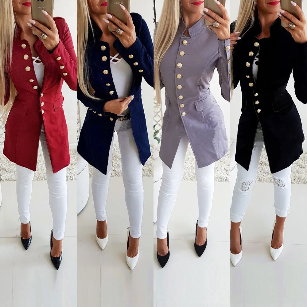 Тонкий пиджак для женщин, однобортный Кардиган, тонкие пальто, топы, офисный женский элегантный блейзер для работы