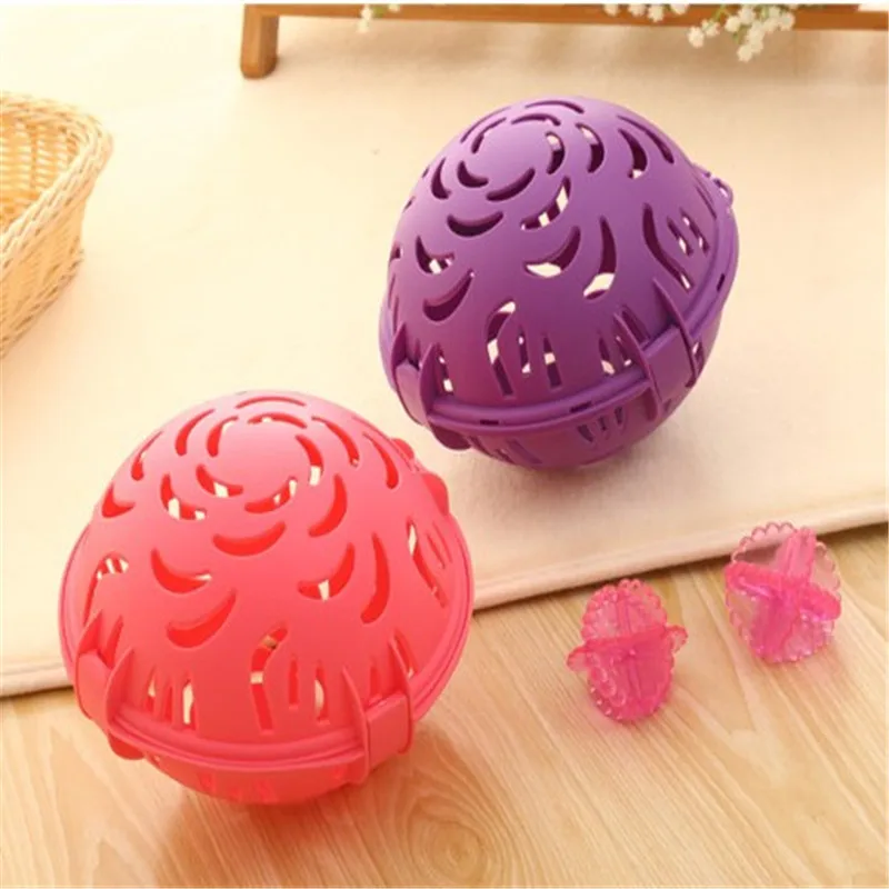 

New Women Convenient Laundry Washing Ball Bra Double Ball Saver WasherFor House Keeping Clothes Eco-friendly Cleaning Tool